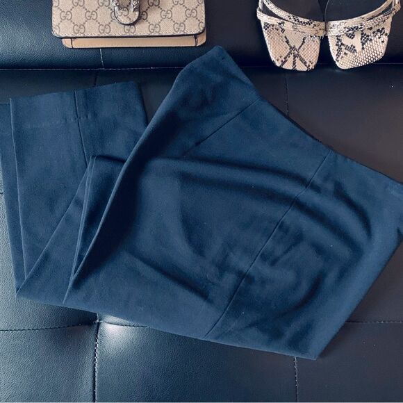 TAHARI BLUE STRIAGHT LEG PANTS - Picture 2 of 13